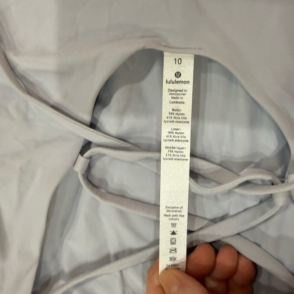 Lululemon Athletica Light Lavender Bathing suit swim wear - Picture 3 of 6